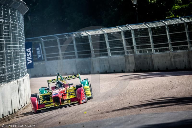 66 ABT Daniel (Ger) Abt Schaeffler Audi Sport Spark Abt Schaeffler Fe01 Action during the 2016 Formula E championship, at London, England, from July 2 to 3 - Photo Clement Luck / DPPI