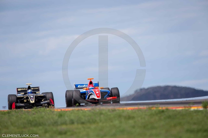 02 FITTIPALDI Pietro (BRA) FORTEC MOTORSPORTS 04 NISSANY Roy (ISR) LOTUS Action during 2016 Renault sport series  at Motorland April 15 To 17, Spain - Photo Clement Luck / DPPI