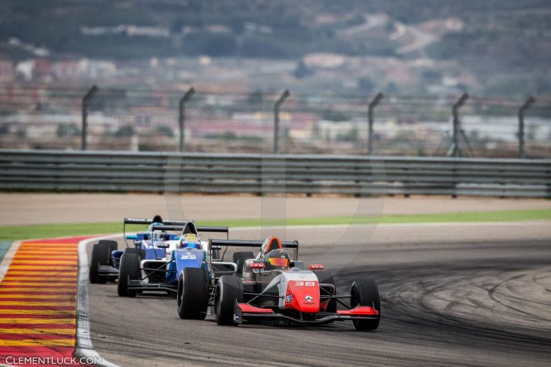 38 PORCELLI David (USA) R MGR MOTORSPORT Action during 2016 Renault sport series  at Motorland April 15 To 17, Spain - Photo Clement Luck / DPPI