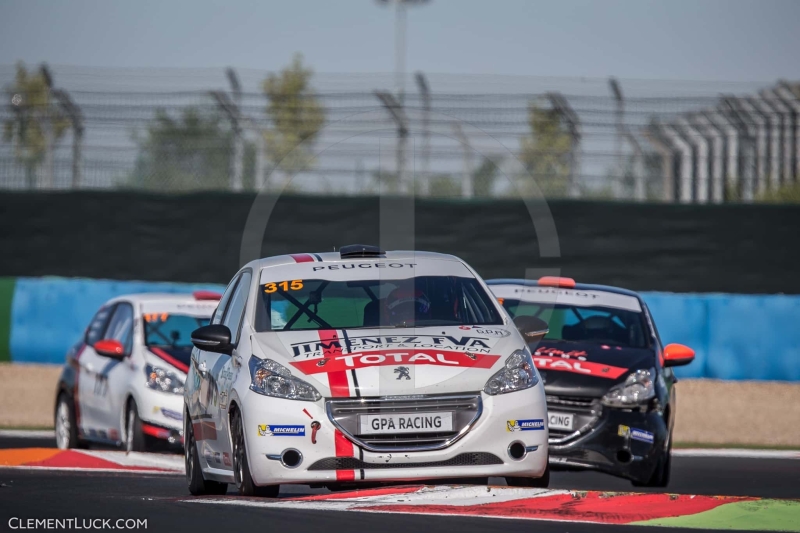 315 POUGET David JIMENEZ Kévin JOUANNY Bruce GPA RACING Action during the 2016 Rencontres Peugeot Sport, July 17 at Magny Cours, France - Photo Clement Luck / DPPI