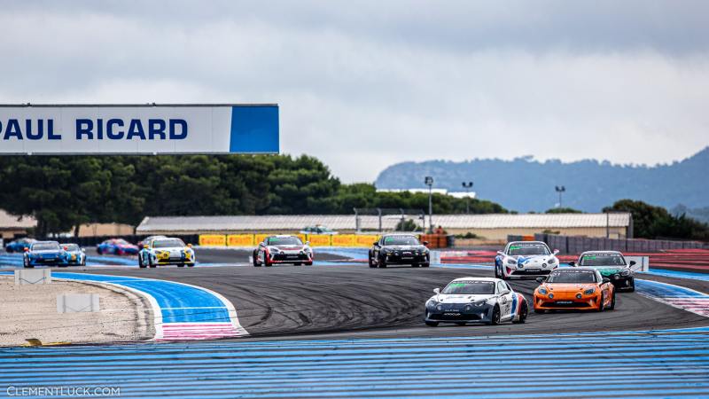 08 TIRMAN Simon (FRA), AUTOSPORT GP, 01 MELA Jean-Baptiste (FRA), AUTOSPORT GP, action during the 5th round of the Alpine Europa Cup 2021, from October 1 to 3, 2021 on the Circuit Paul Ricard, in Le Castellet, France - Photo Clément Luck / DPPI