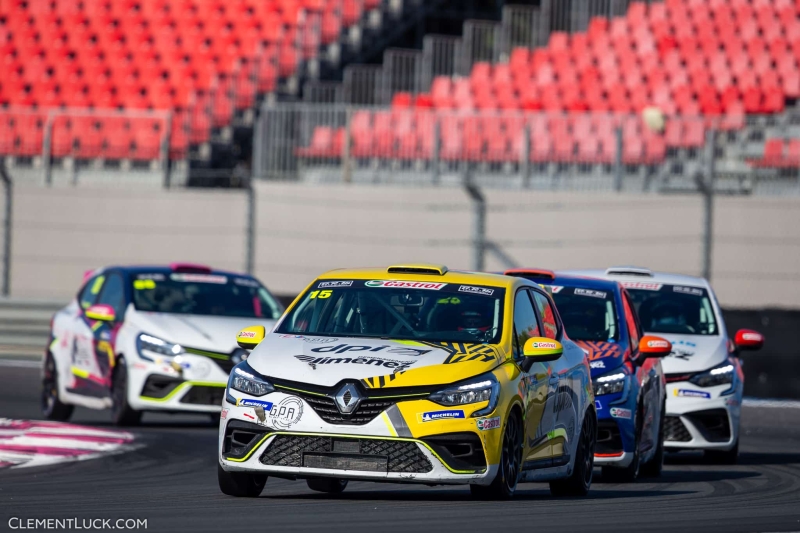 15 POUGET David (FRA), GPA Racing, Clio Cup Europe, action during the 12th round of the Clio Cup Europe 2021, from October 1 to 3, 2021 on the Circuit Paul Ricard, in Le Castellet, France - Photo Clément Luck / DPPI