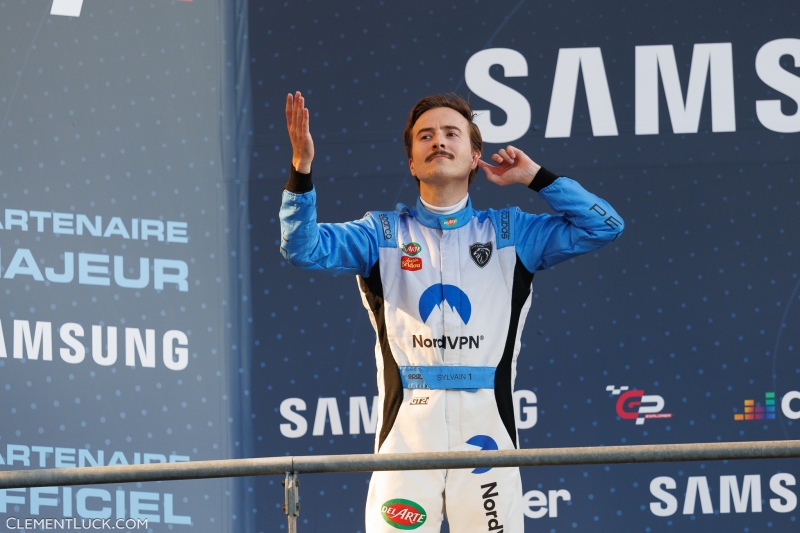 Sylvain de Vilebrequin, NordVPN, portrait podium during the GP Explorer 20023 at Le Mans, France on September 9th - Photo: Clément Luck / DPPI