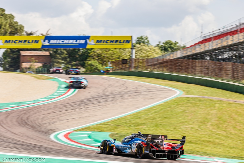 36 VAXIVIERE Matthieu (fra), SCHUMACHER Mick (ger), LAPIERRE Nicolas (fra), Alpine Endurance Team, Alpine A424 #36, Hypercar, action during the 2024 6 Hours of Imola, 2nd round of the 2024 FIA World Endurance Championship, from April 18 to 21, 2024 on the Autodromo Internazionale Enzo e Dino Ferrari in Imola, Italy - Photo Clément Luck / DPPI