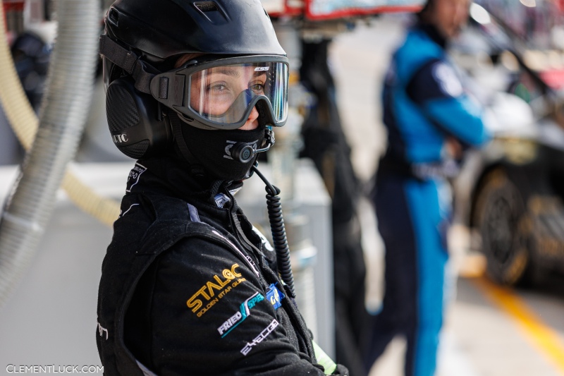 77 BARKER Ben (gbr), HARDWICK Ryan (usa), ROBICHON Zacharie (can), Proton Competition, Ford Mustang GT3 #77, LM GT3, mecaniciens, mechanics, portrait during the 2024 6 Hours of Imola, 2nd round of the 2024 FIA World Endurance Championship, from April 18 to 21, 2024 on the Autodromo Internazionale Enzo e Dino Ferrari in Imola, Italy - Photo Clément Luck / DPPI