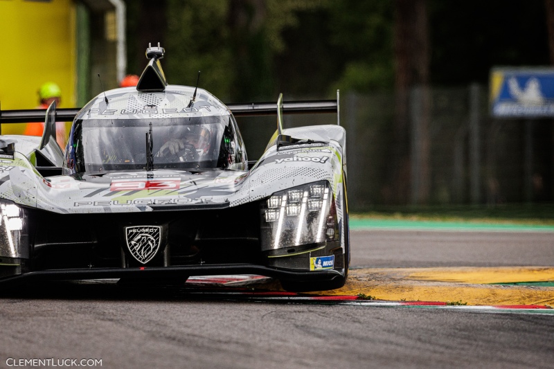 93 JENSEN Mikkel (dnk), MULLER Nico (swi), VERGNE Jean-Eric (fra), Peugeot TotalEnergies, Peugeot 9x8 #93, Hypercar, action during the 2024 6 Hours of Imola, 2nd round of the 2024 FIA World Endurance Championship, from April 18 to 21, 2024 on the Autodromo Internazionale Enzo e Dino Ferrari in Imola, Italy - Photo Clément Luck / DPPI